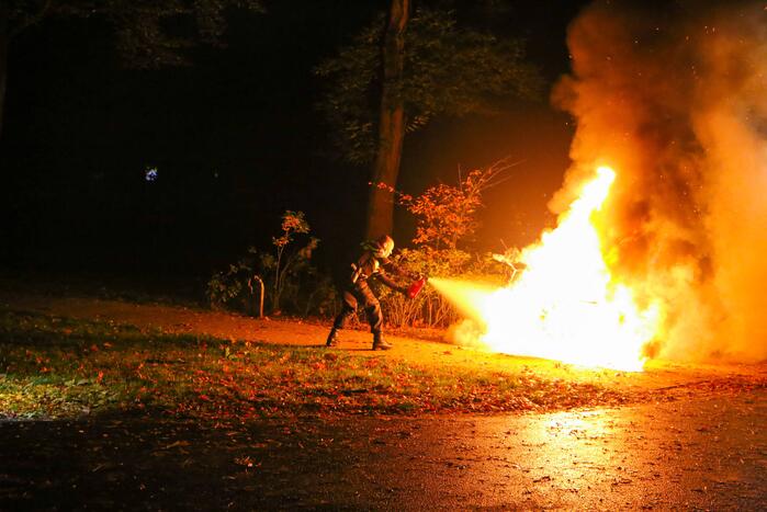 Opnieuw brand in deelscooter van Go-Sharing