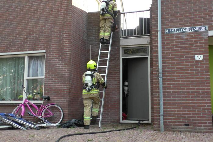 Veel schade door brand bij woning