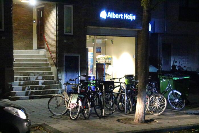 Dader gevlucht na overval op supermarkt