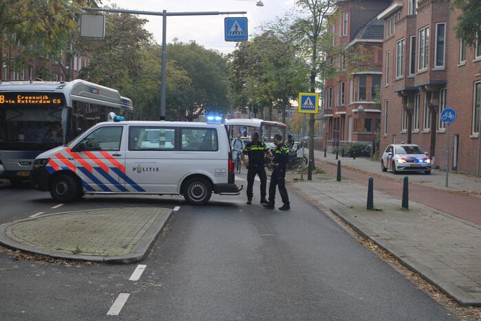 Hevige rookontwikkeling door brand in woning