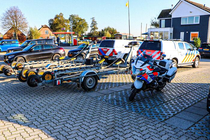 Zoekactie met sonar naar vermist persoon