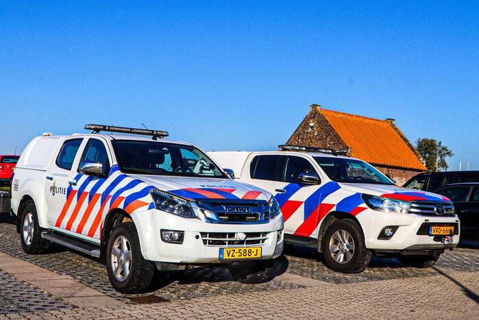 Zoekactie met sonar naar vermist persoon