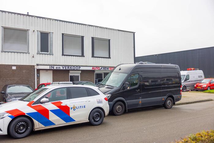 Drugslab in garagebedrijf ontruimd