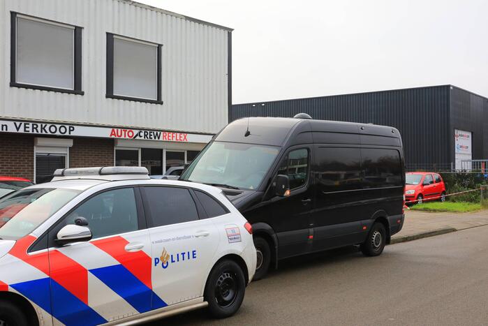 Drugslab in garagebedrijf ontruimd