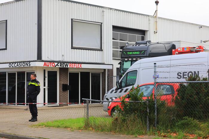 Drugslab in garagebedrijf ontruimd
