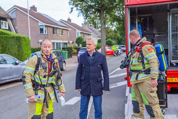 Grote brand in cafe met bovenwoning