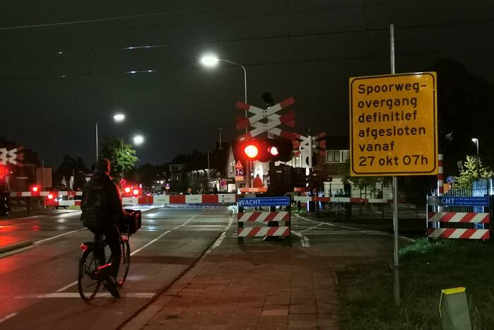 Veel protest tegen sluiten spoorwegovergang