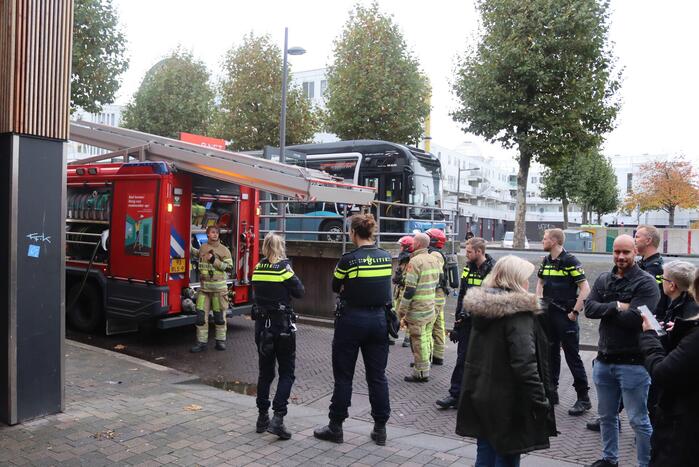 Brand tussen plafondplaten Fair Play Casino