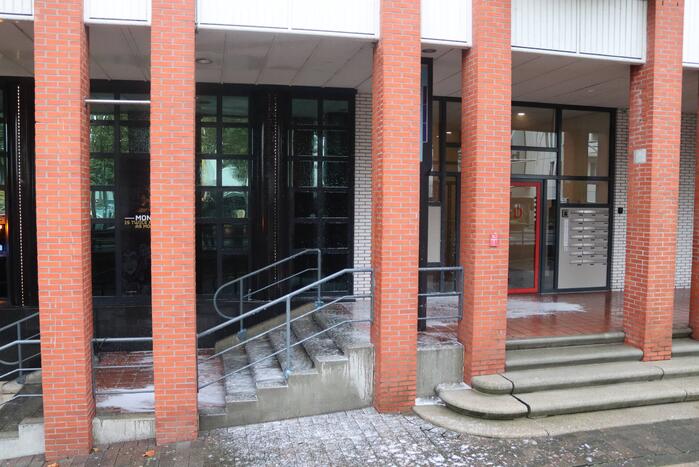 Brand tussen plafondplaten Fair Play Casino