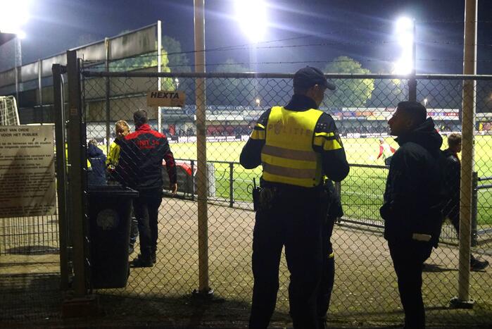 Onbekend voorwerp bij fouillering voetbalsupporter Excelsior Rotterdam