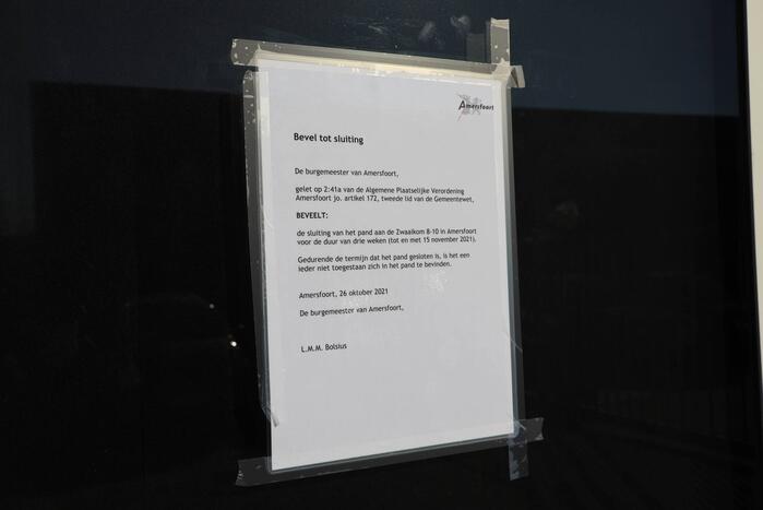 Garagebedrijf door burgemeester Bolsius gesloten na vondst drugslab