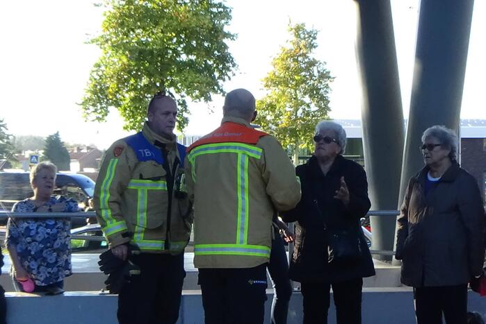 Brand in keuken van appartement