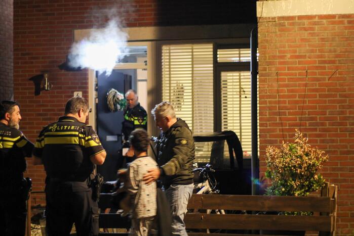 Persoon ernstig gewond bij woningbrand