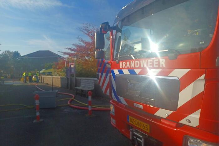 Brand in afzuiging bij ggz-instelling