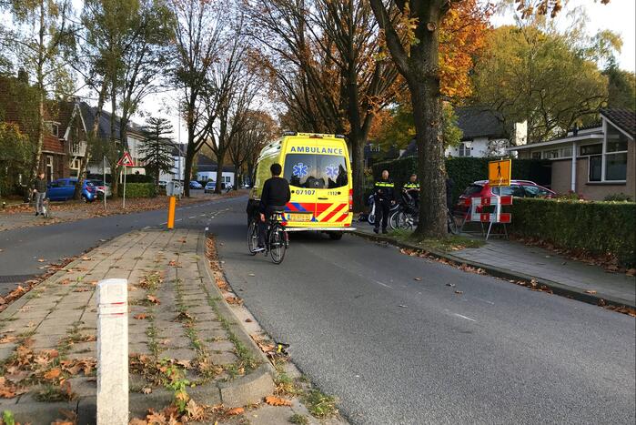 Gewonde na botsing tussen motor en fietser