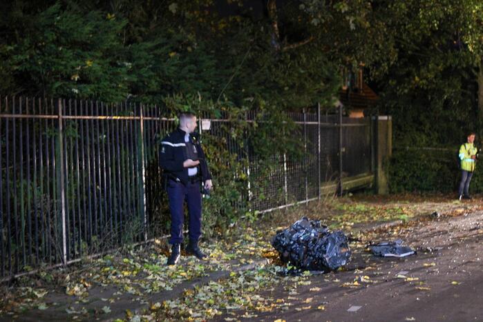 Twee gewonden bij zware crash