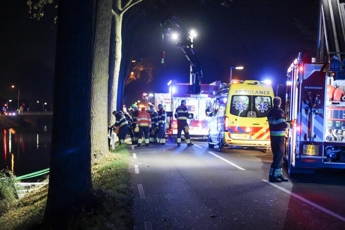 Twee gewonden bij zware crash