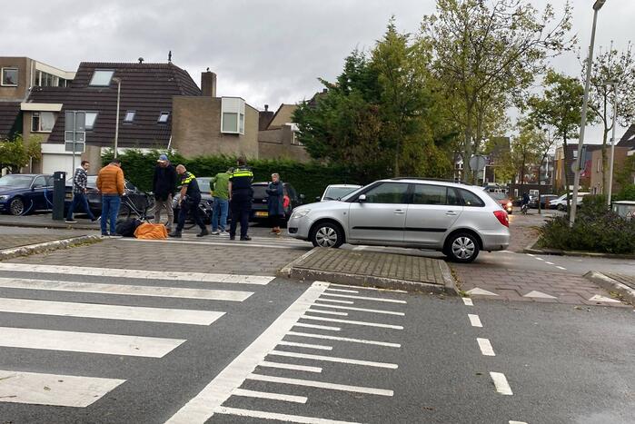 Fietser gewond bij aanrijding met auto
