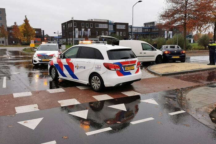 Fikse schade tussen bestelbus en auto