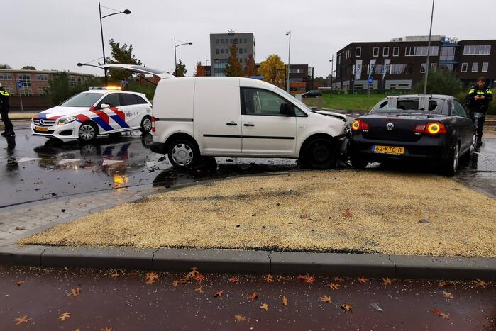 Fikse schade tussen bestelbus en auto
