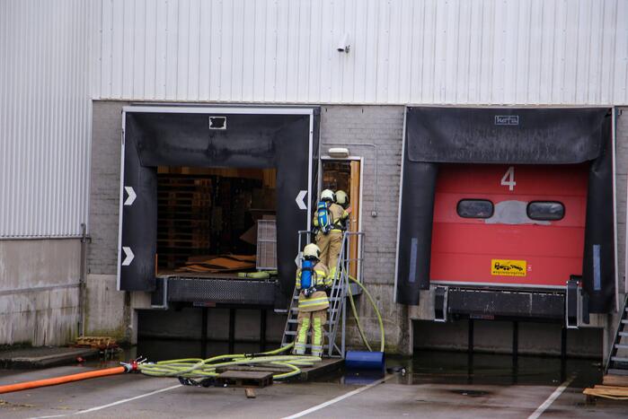 Grote brand in machinekamer Sligro