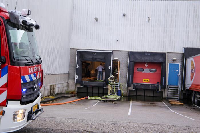 Grote brand in machinekamer Sligro