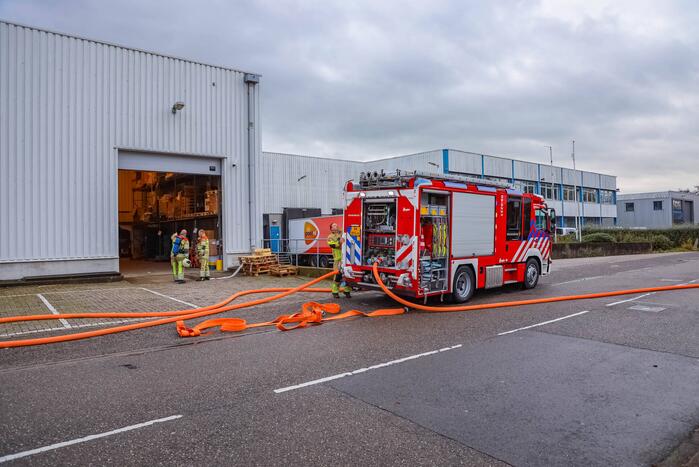 Grote brand in machinekamer Sligro