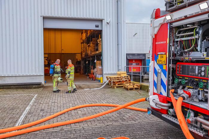 Grote brand in machinekamer Sligro