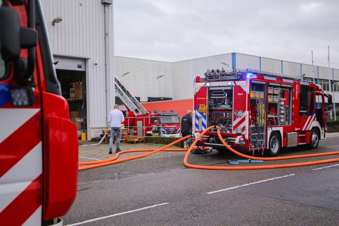 Grote brand in machinekamer Sligro