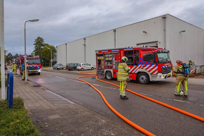 Grote brand in machinekamer Sligro