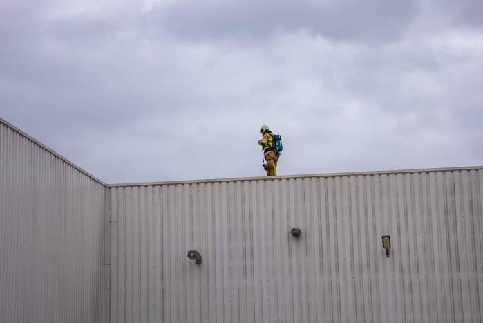 Grote brand in machinekamer Sligro