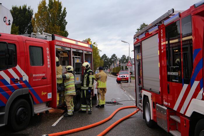 Grote brand in machinekamer Sligro