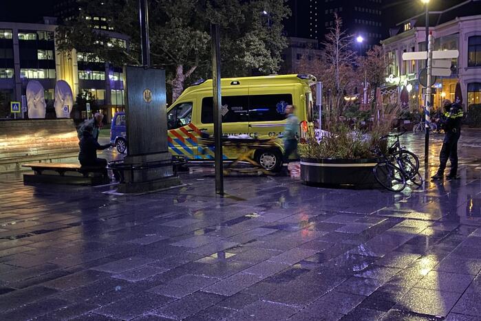 Persoon gewond bij botsing met auto