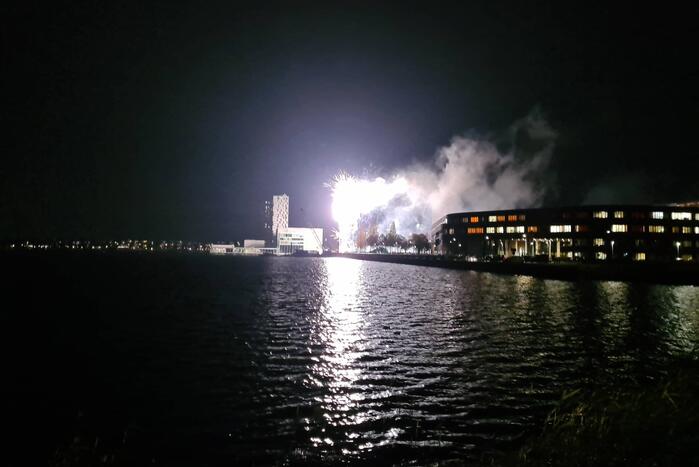 Vuurwerkshow zorgt voor veel vertier