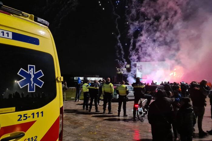 Vuurwerkshow zorgt voor veel vertier