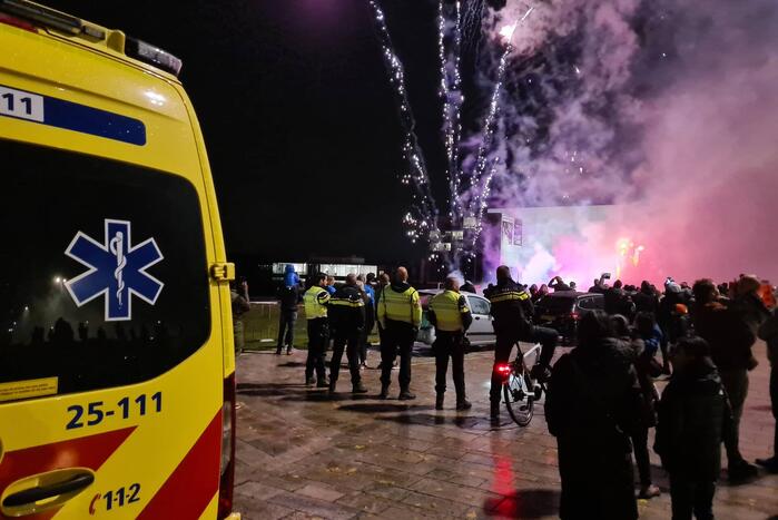 Vuurwerkshow zorgt voor veel vertier