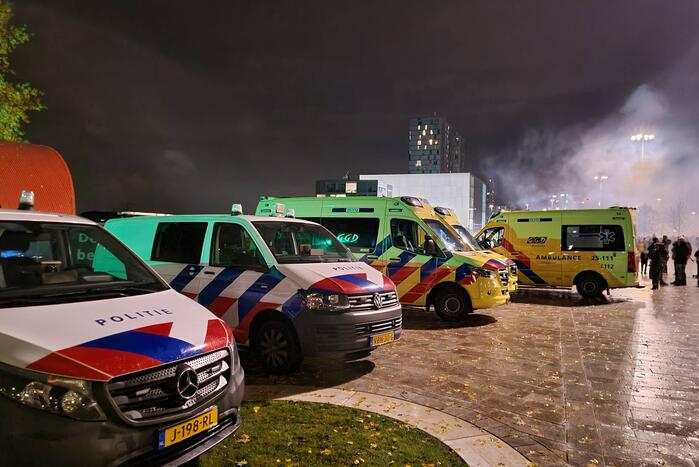 Vuurwerkshow zorgt voor veel vertier