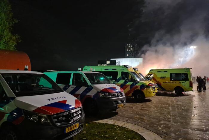 Vuurwerkshow zorgt voor veel vertier