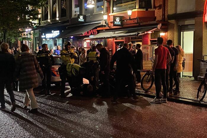 Twee aanhoudingen na vechtpartij