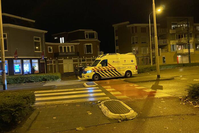 Bezorger gewond na valpartij