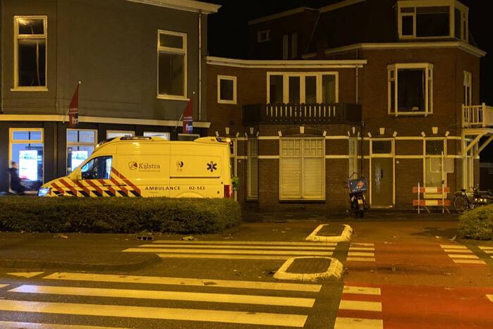 Bezorger gewond na valpartij