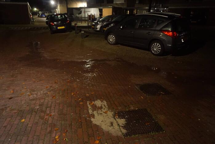 Tijdelijk minder of geen waterdruk door waterlekkage