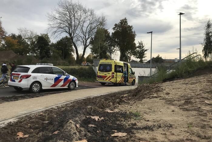 Aanrijding tussen twee fietsers