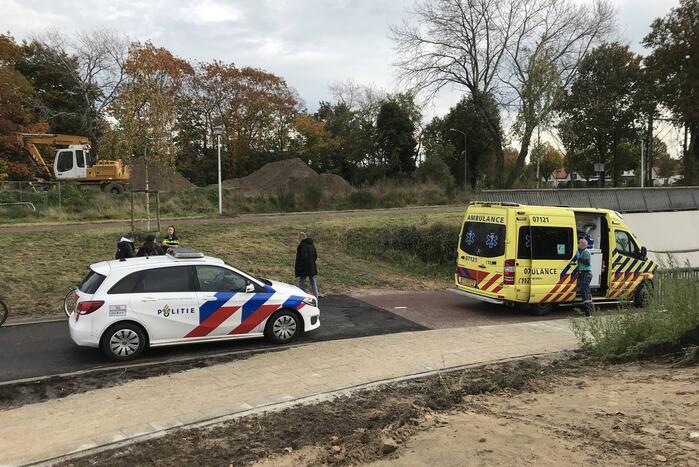 Aanrijding tussen twee fietsers