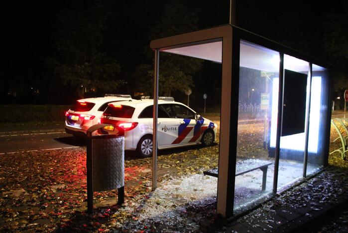 Politie zoekt getuigen na vernieling meerdere bushokjes