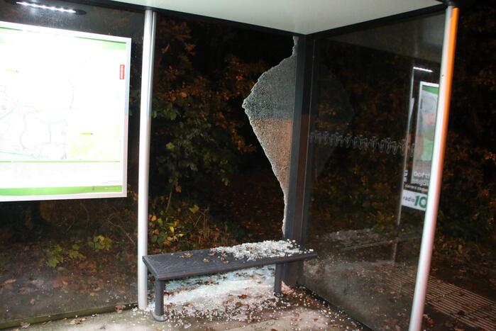 Politie zoekt getuigen na vernieling meerdere bushokjes