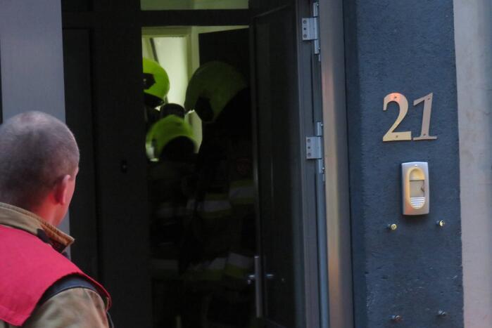 Brand in bovenwoning blijk waterlekkage