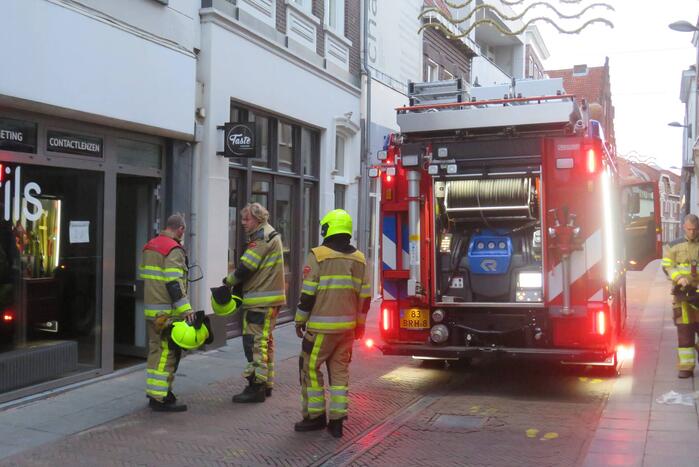 Brand in bovenwoning blijk waterlekkage