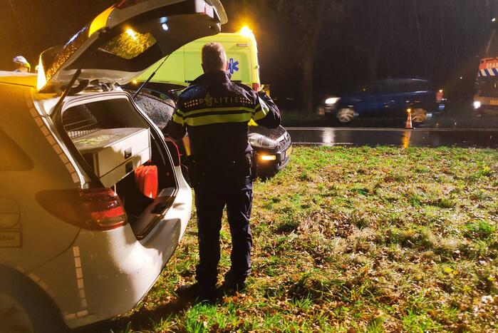 Twee auto's betrokken bij aanrijding