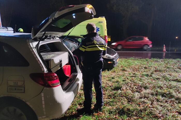 Twee auto's betrokken bij aanrijding
